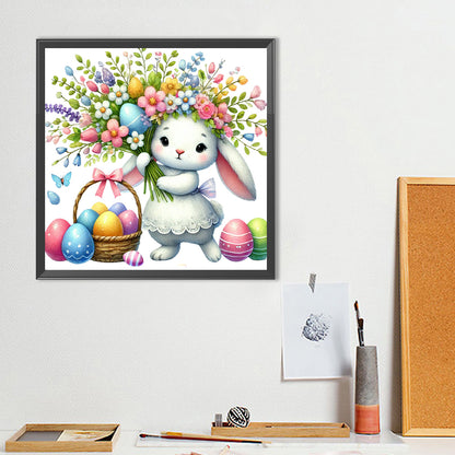 Rabbit - Full Round Drill Diamond Painting 40*40CM