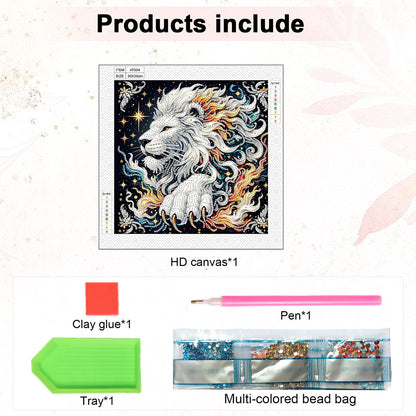 Paper Quilling Lions - Special Shaped Drill Diamond Painting 30*30CM