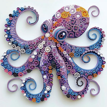 Paper Quilling Octopuses - Special Shaped Drill Diamond Painting 30*30CM
