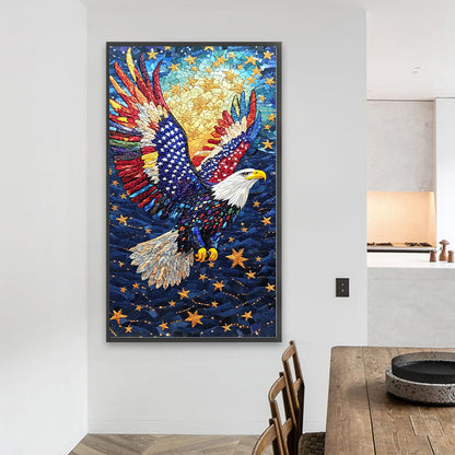 Eagle - Full Round Drill Diamond Painting 40*70CM