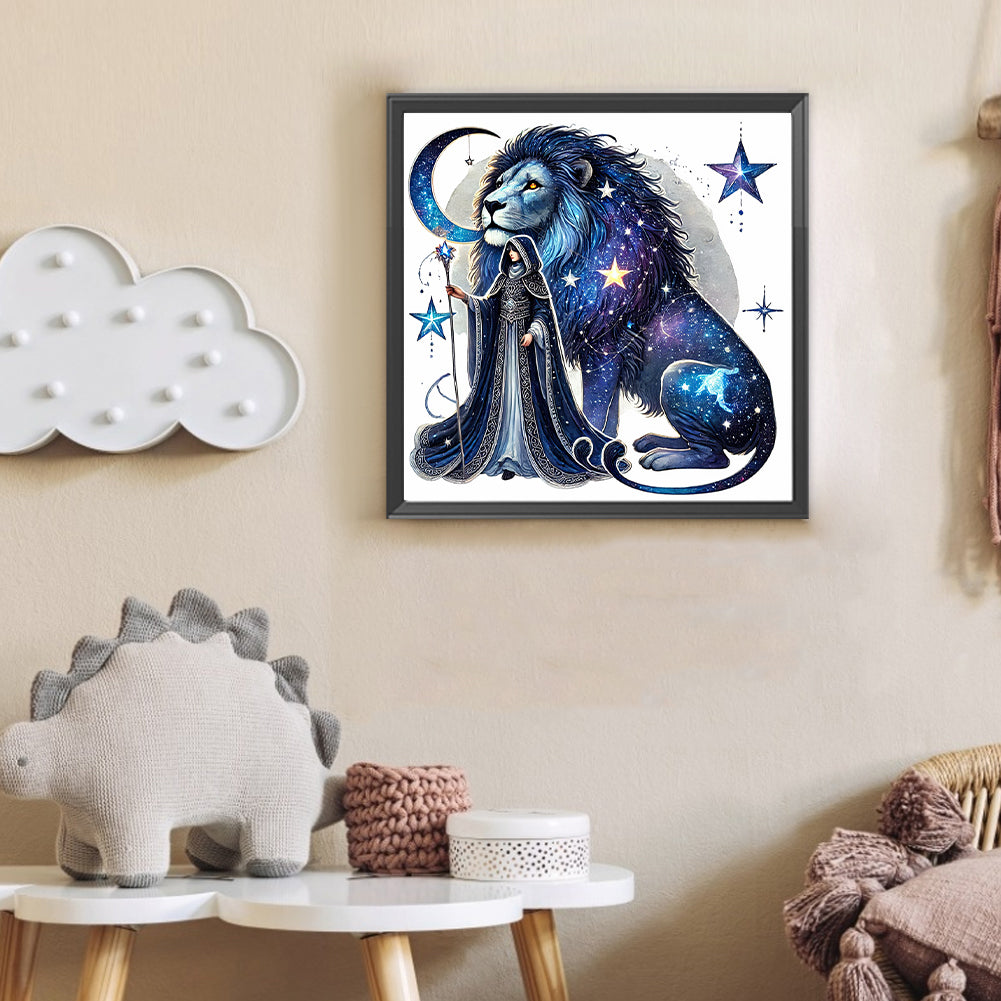 Wolf - Full Round Drill Diamond Painting 30*30CM