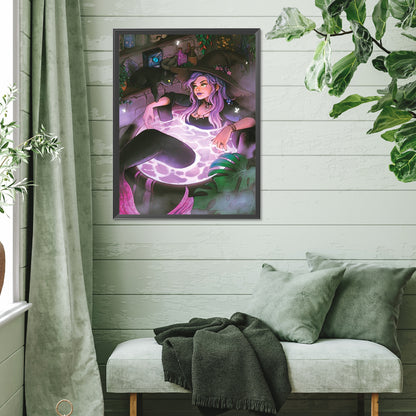 Witch - Full Square Drill Diamond Painting 30*40CM