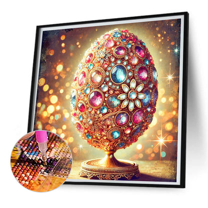 Easter Brilliant Egg - Full Square Drill Diamond Painting 30*30CM