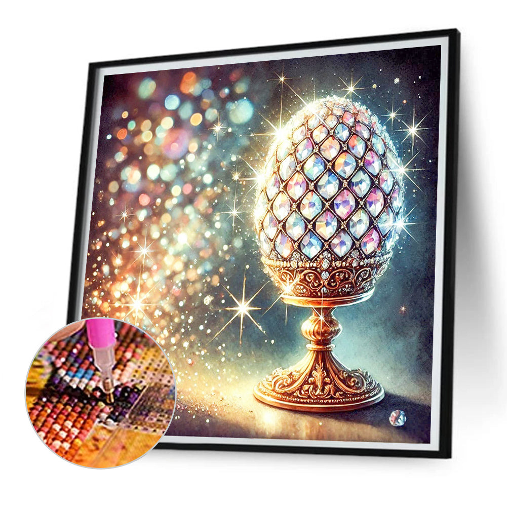 Easter Brilliant Egg - Full Square Drill Diamond Painting 30*30CM