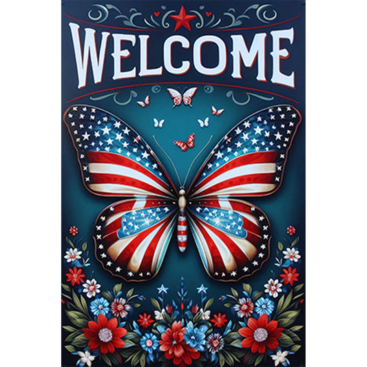 Welcome - Full Round Drill Diamond Painting 30*45CM