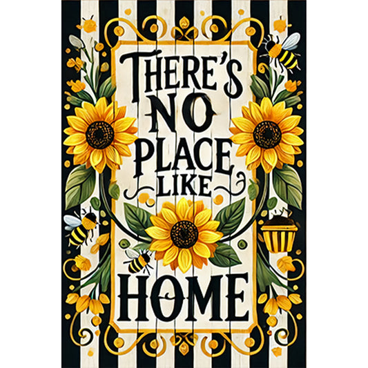 No Place Like Home - Full Round Drill Diamond Painting 30*45CM