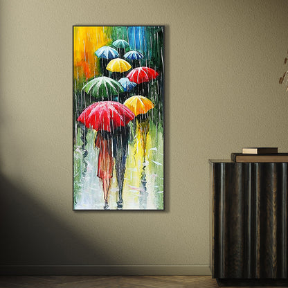 Umbrella Oil Painting - Full Round Drill Diamond Painting 45*85CM