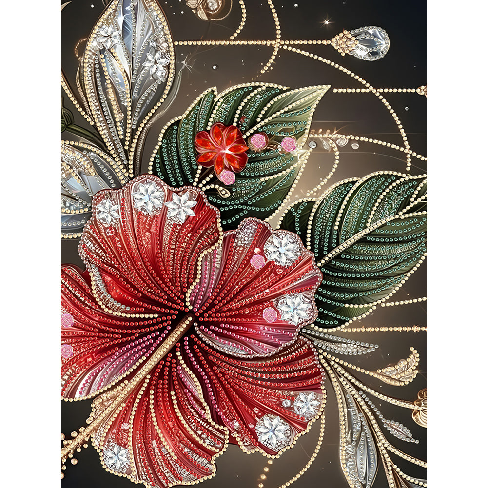 Dream Poppy - Special Shaped Drill Diamond Painting 30*40CM