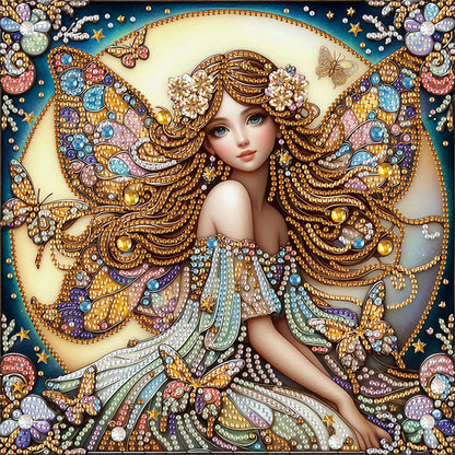 Elf Fairy - Special Shaped Drill Diamond Painting 30*30CM