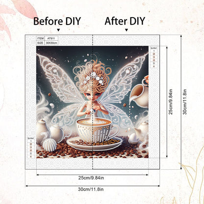 Elf Fairy - Special Shaped Drill Diamond Painting 30*30CM