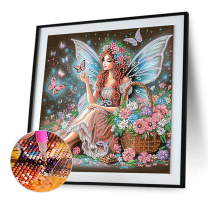 Elf Fairy - Special Shaped Drill Diamond Painting 30*30CM