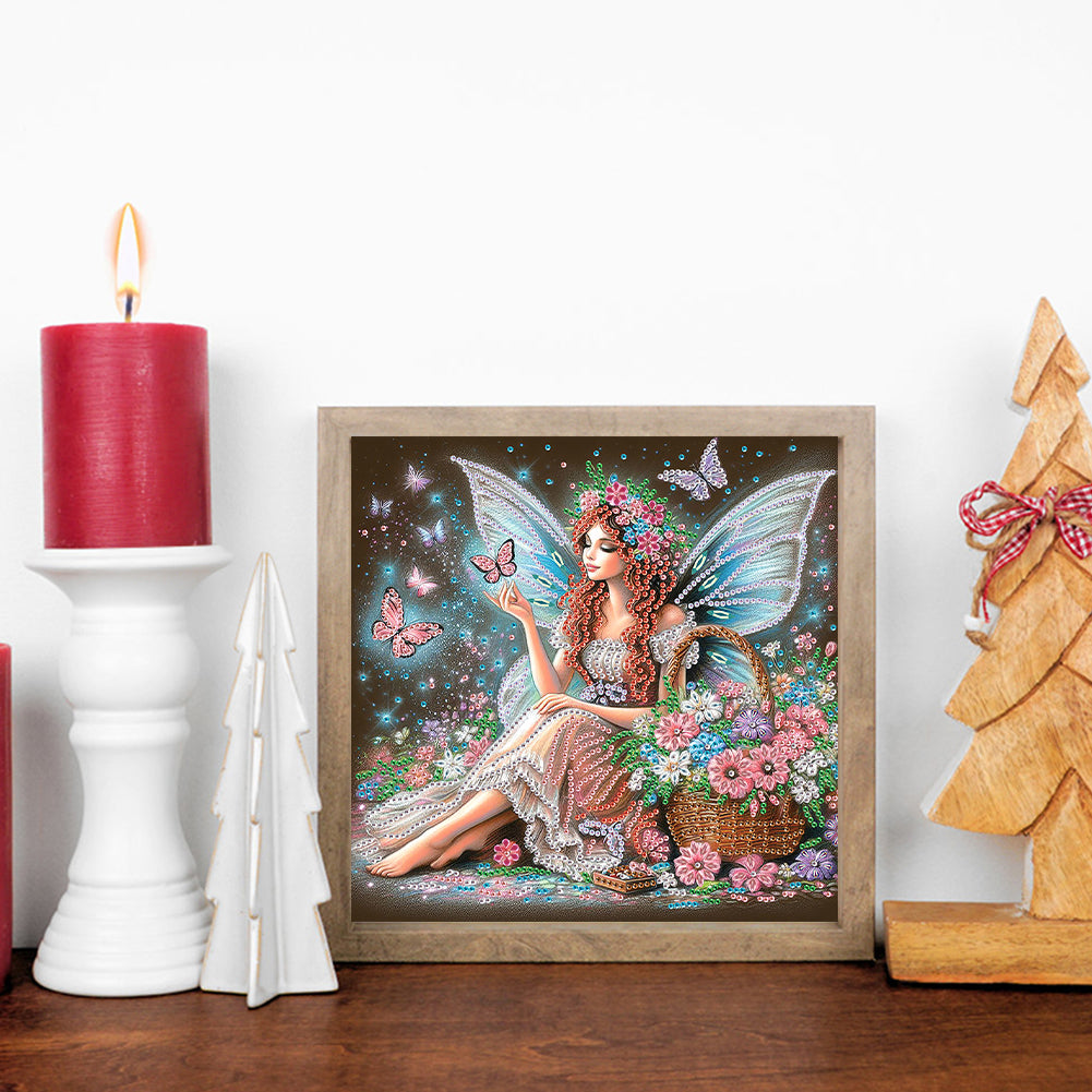 Elf Fairy - Special Shaped Drill Diamond Painting 30*30CM
