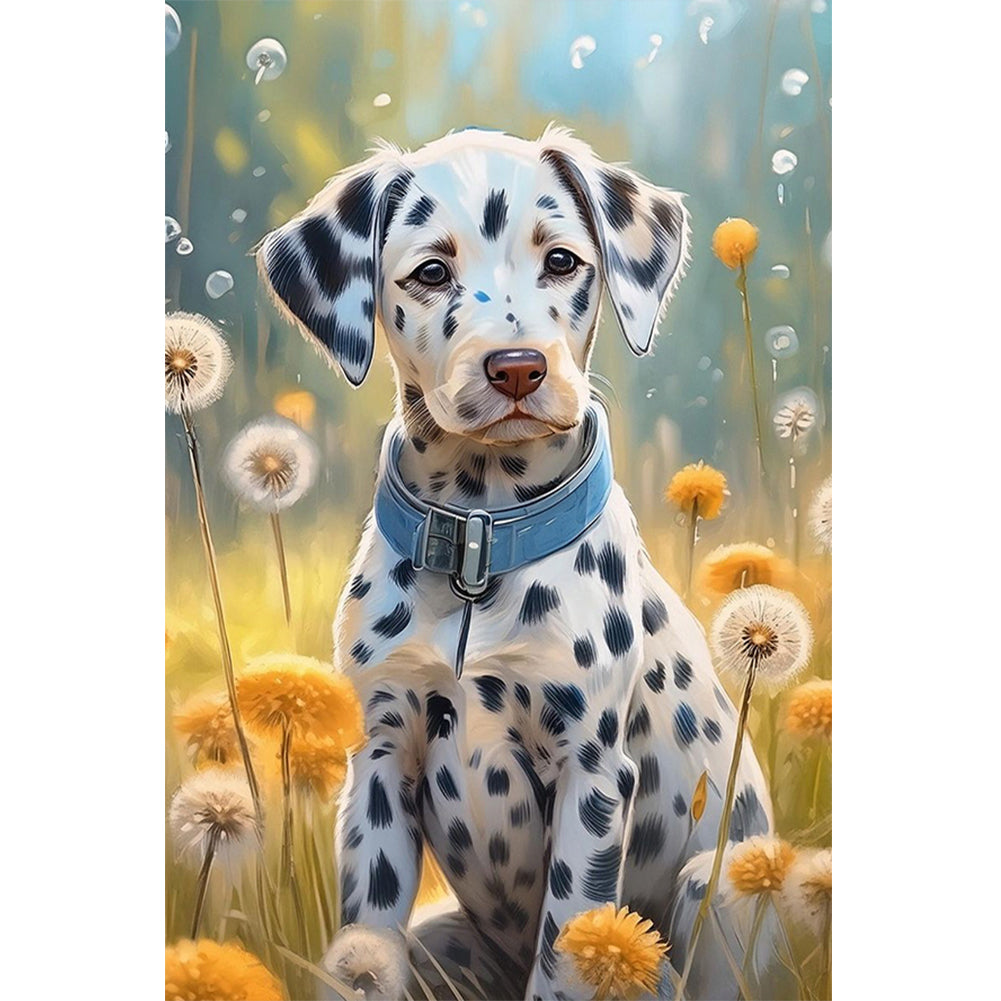 Dalmatian - Full Round Drill Diamond Painting 40*60CM