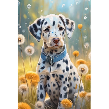 Dalmatian - Full Round Drill Diamond Painting 40*60CM