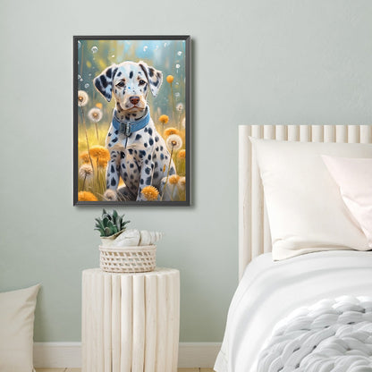 Dalmatian - Full Round Drill Diamond Painting 40*60CM