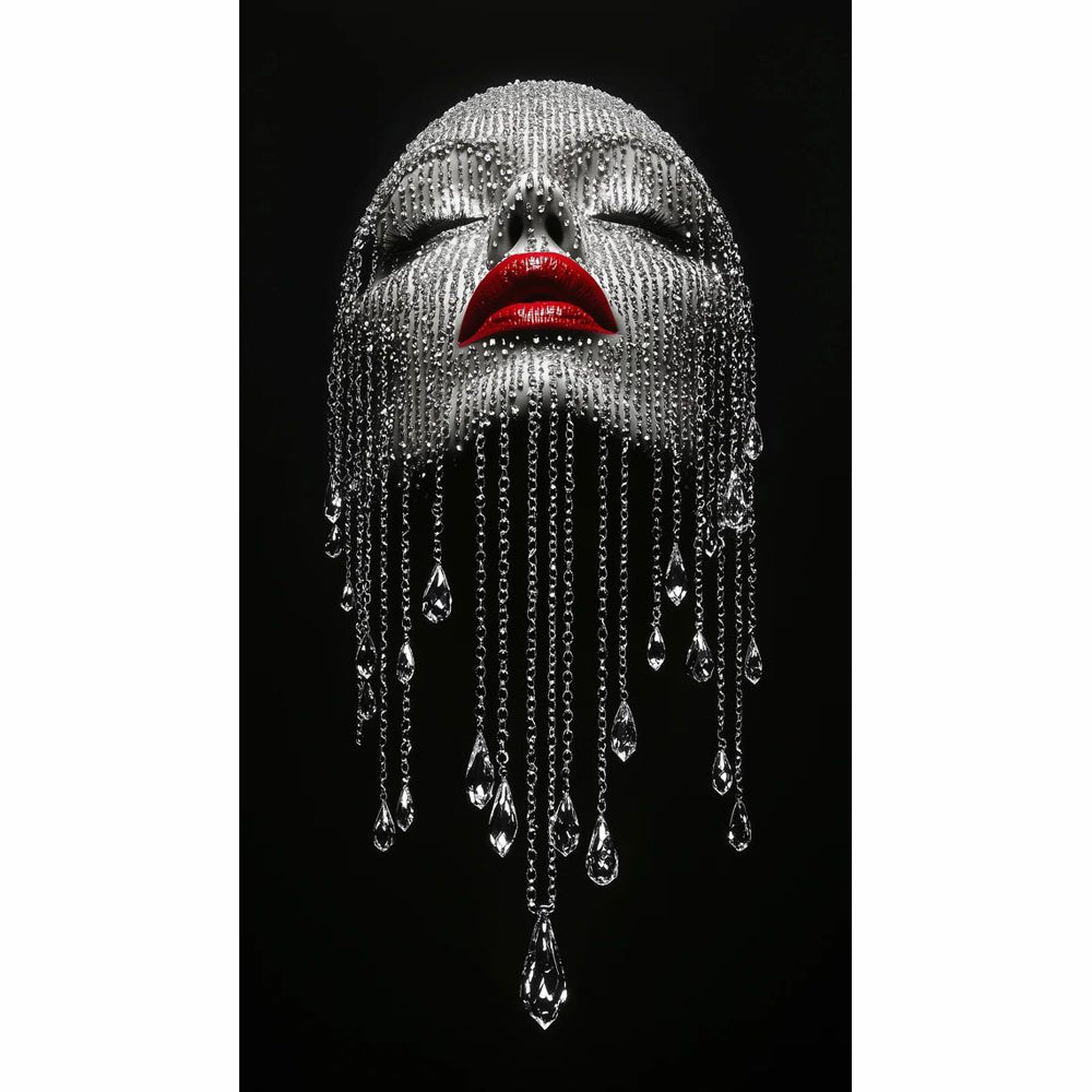 Water Drop Woman - Full AB Round Drill Diamond Painting 40*70CM