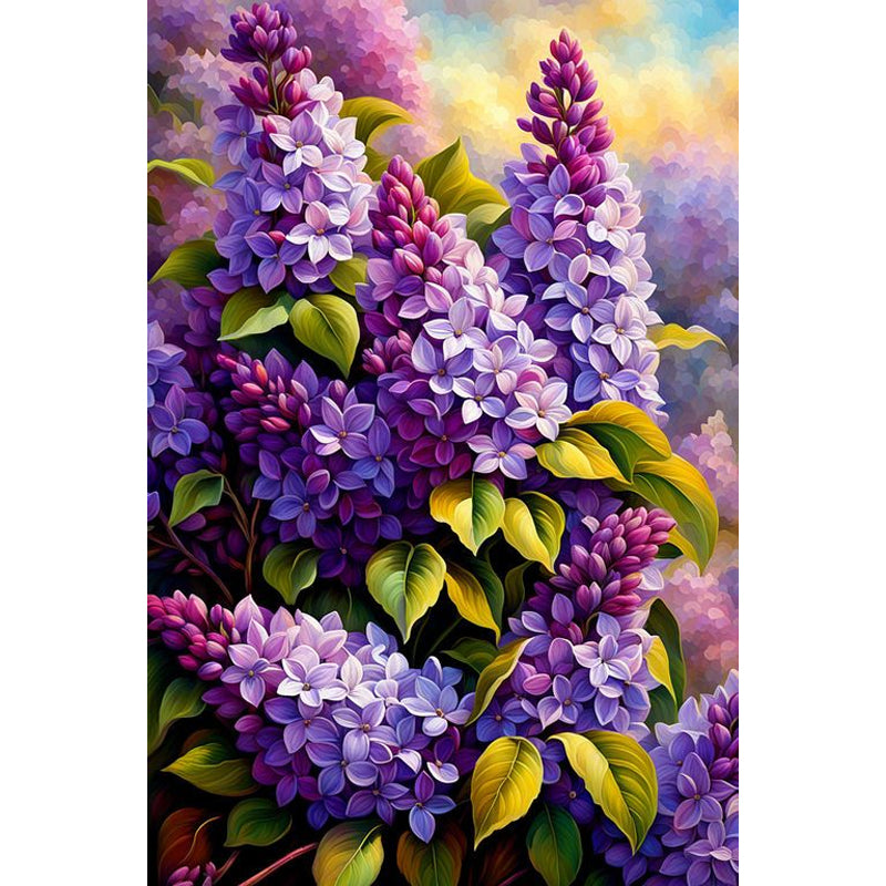 Violet - Full AB Square Drill Diamond Painting 40*60CM