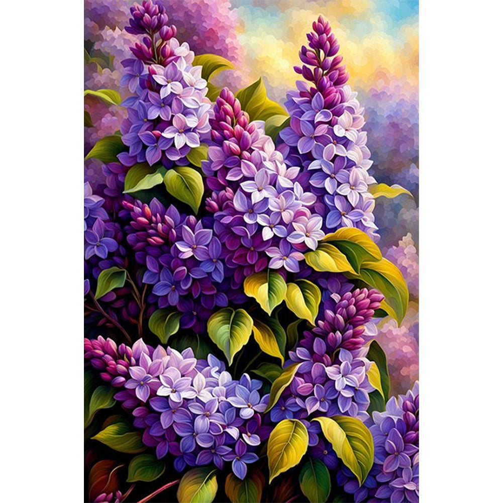 Violet - Full AB Square Drill Diamond Painting 40*60CM