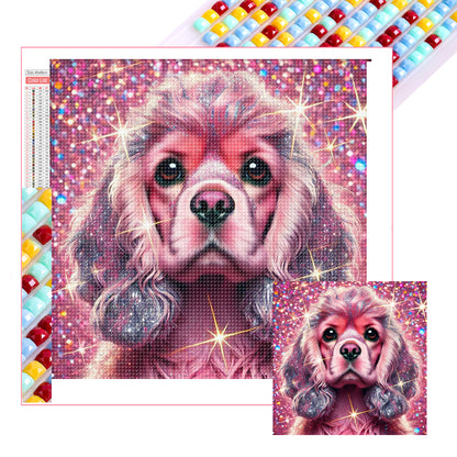 Shining Diamond Dog - Full Square Drill Diamond Painting 40*40CM