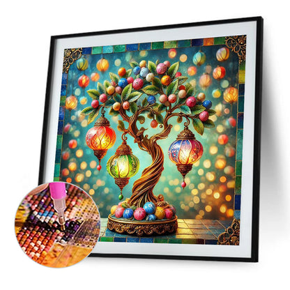 Atmosphere Lantern - Full Round Drill Diamond Painting 40*40CM