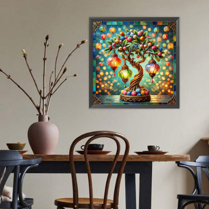 Atmosphere Lantern - Full Round Drill Diamond Painting 40*40CM