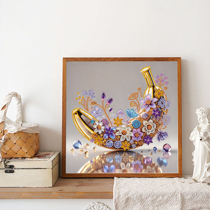 Fruit Banana - Special Shaped Drill Diamond Painting 30*30CM