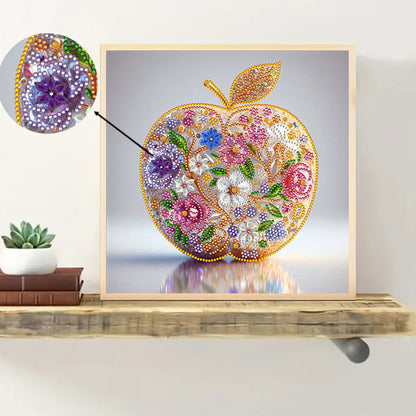 Fruit Apple - Special Shaped Drill Diamond Painting 30*30CM