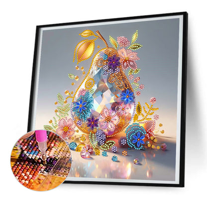 Fruit Pear - Special Shaped Drill Diamond Painting 30*30CM