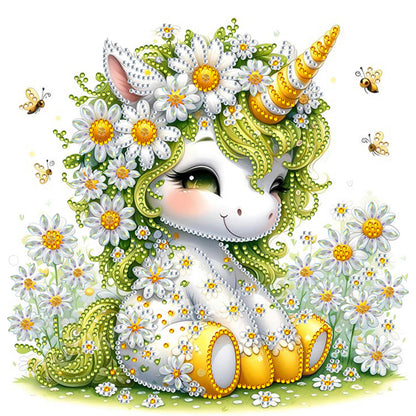 Unicorn - Special Shaped Drill Diamond Painting 30*30CM