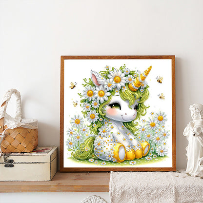 Unicorn - Special Shaped Drill Diamond Painting 30*30CM