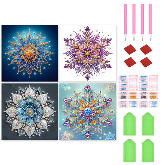 Mandala - Special Shaped Drill Diamond Painting 30*30CM