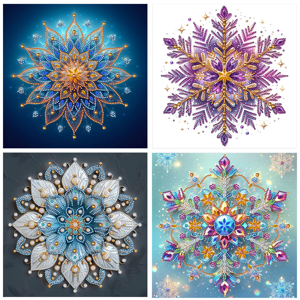 Mandala - Special Shaped Drill Diamond Painting 30*30CM