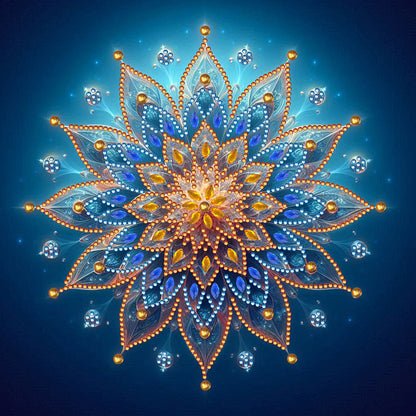 Mandala - Special Shaped Drill Diamond Painting 30*30CM