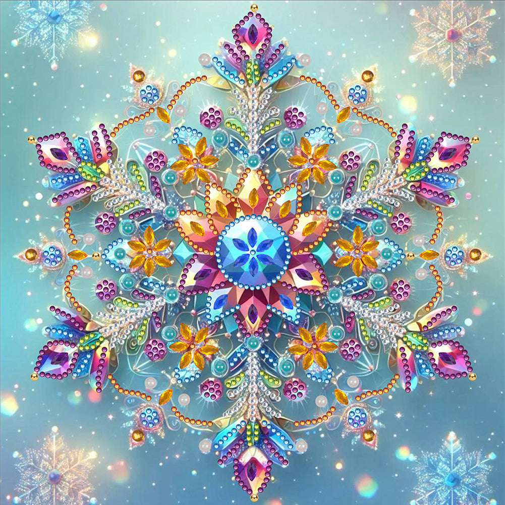 Mandala - Special Shaped Drill Diamond Painting 30*30CM