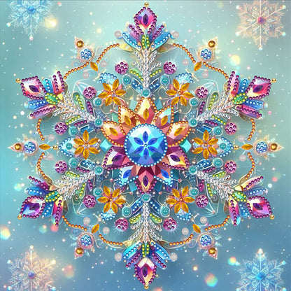 Mandala - Special Shaped Drill Diamond Painting 30*30CM