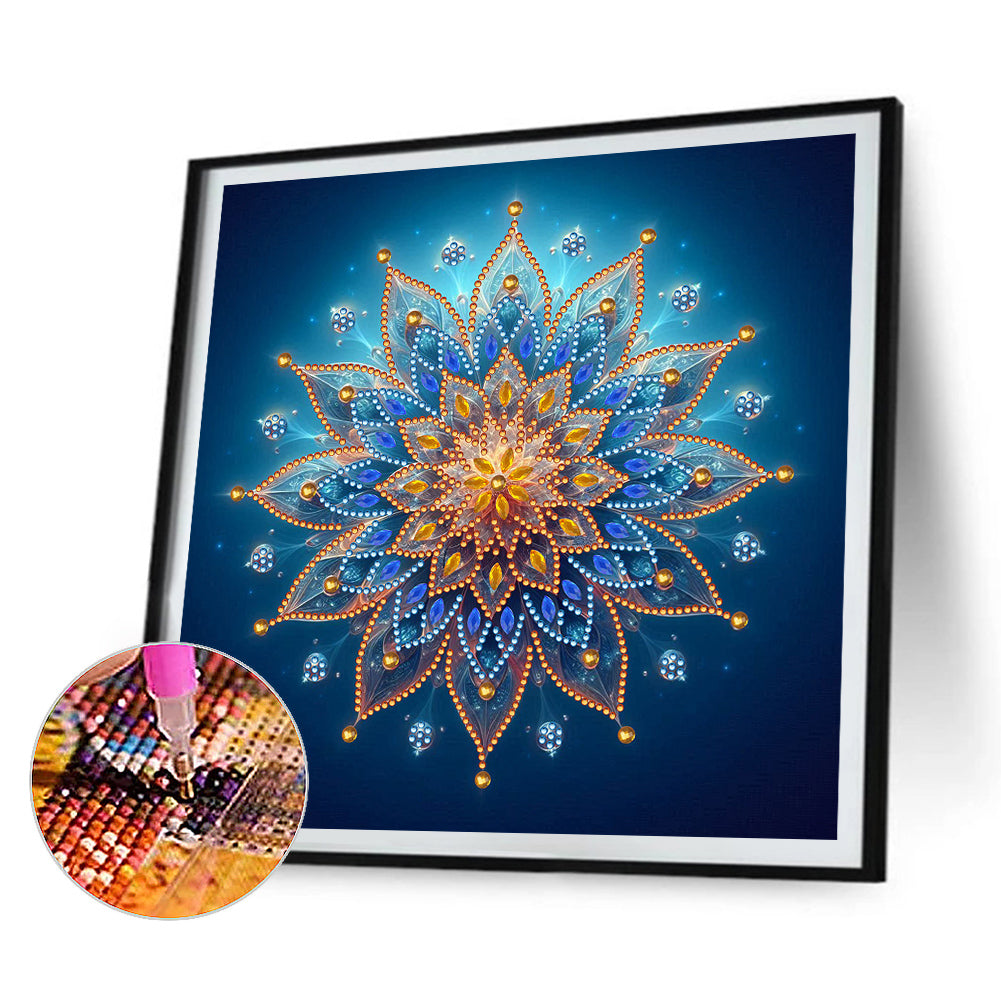 Mandala - Special Shaped Drill Diamond Painting 30*30CM