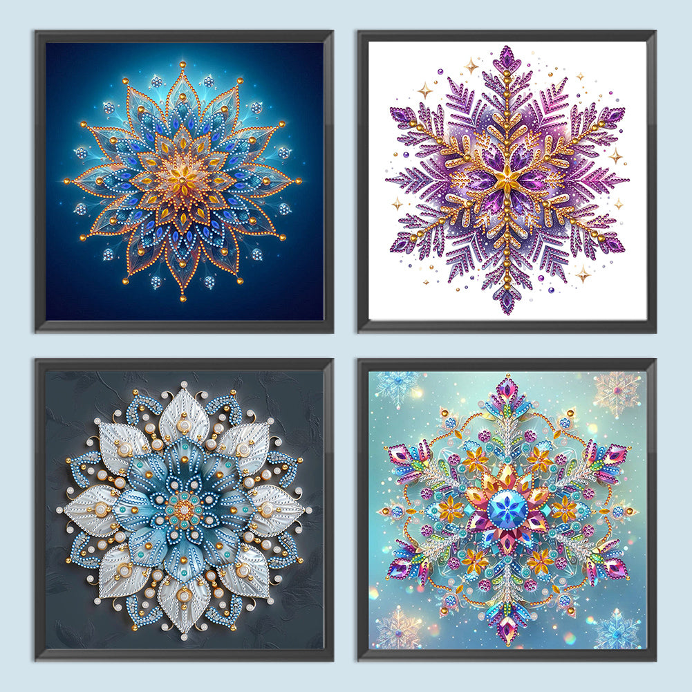 Mandala - Special Shaped Drill Diamond Painting 30*30CM