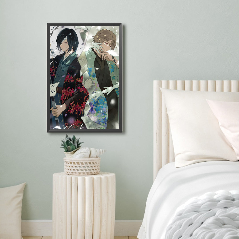 Natsume'S Book Of Friends And Natori - Full Round Drill Diamond Painting 40*60CM