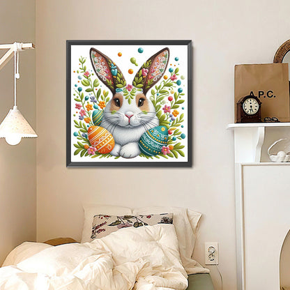 Rabbit And Eggs - Full Round Drill Diamond Painting 30*30CM