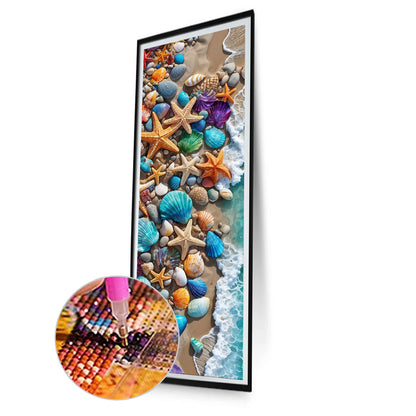 Starfish On The Seaside - Full Square Drill Diamond Painting 30*90CM