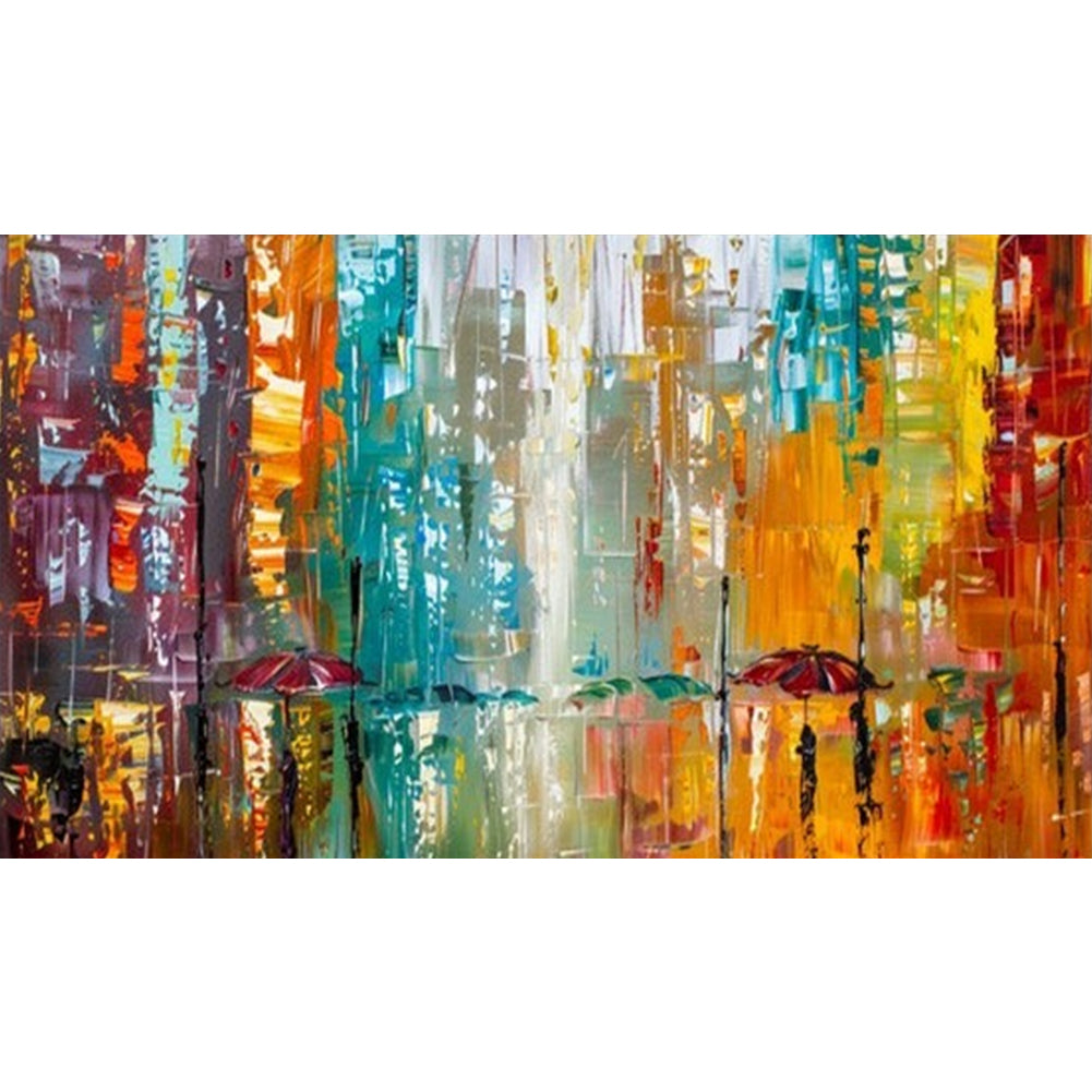 Colorful Scenery - Full Round Drill Diamond Painting 70*40CM