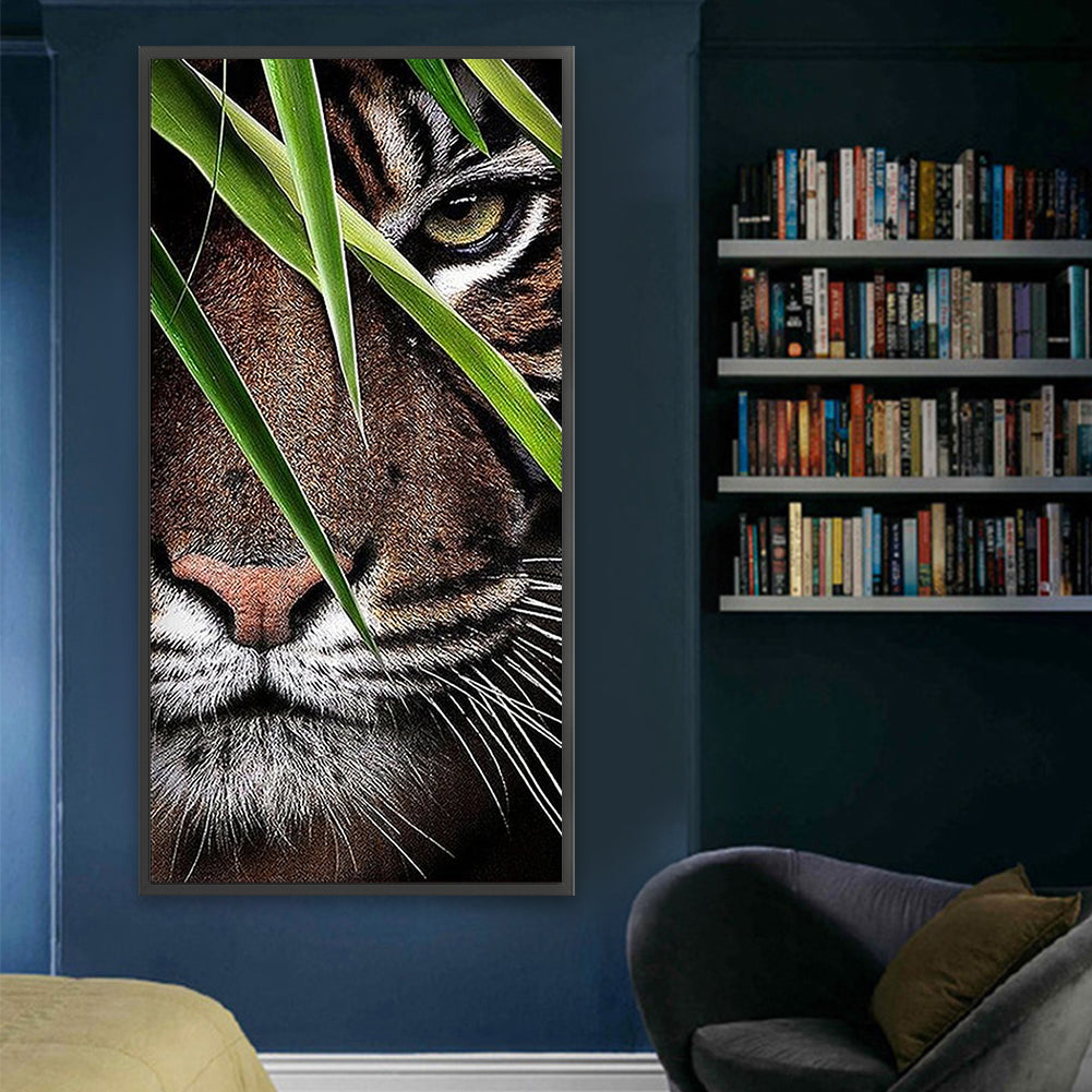 Tiger - Full Square Drill Diamond Painting 40*80CM