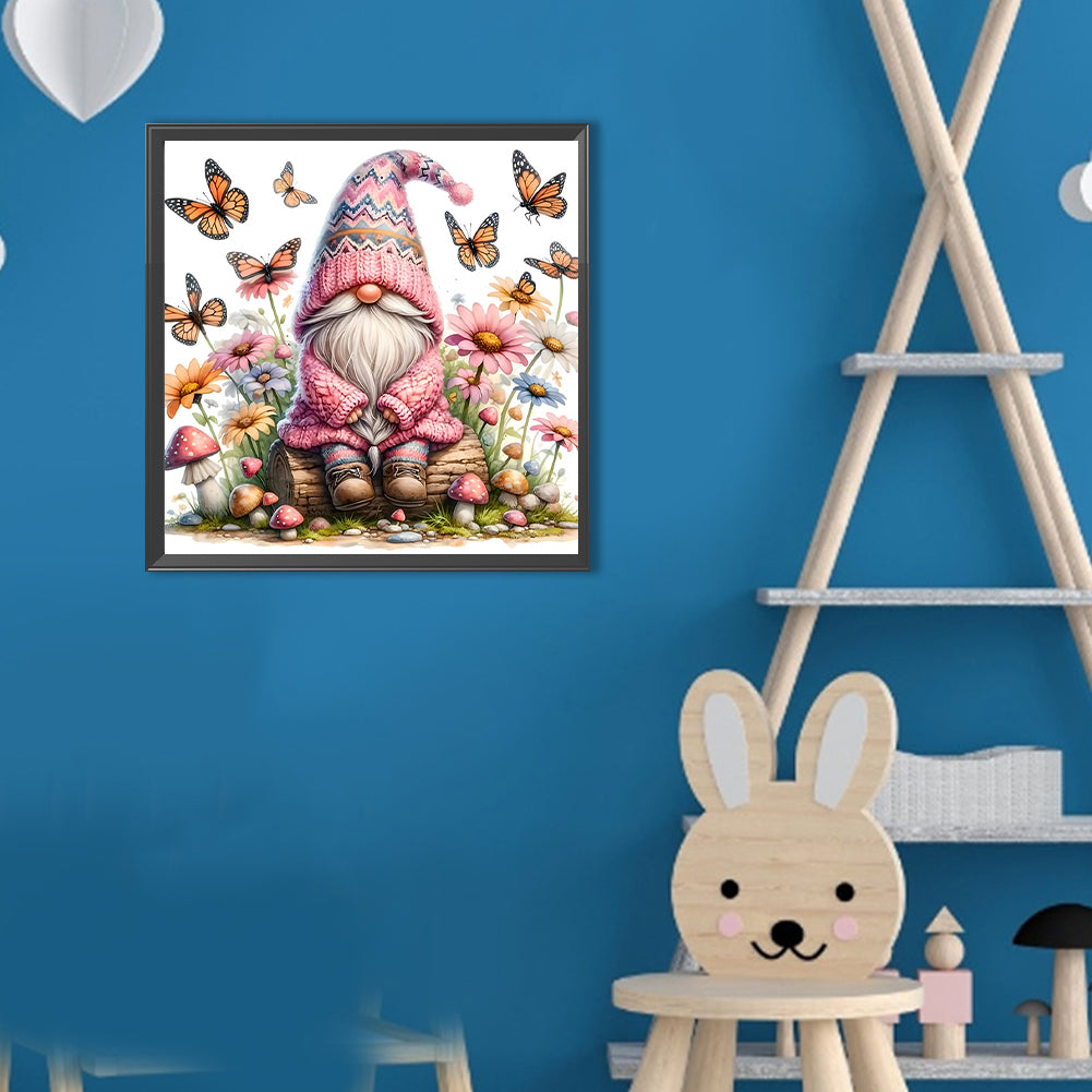 Flower Goblins - Full Round Drill Diamond Painting 30*30CM