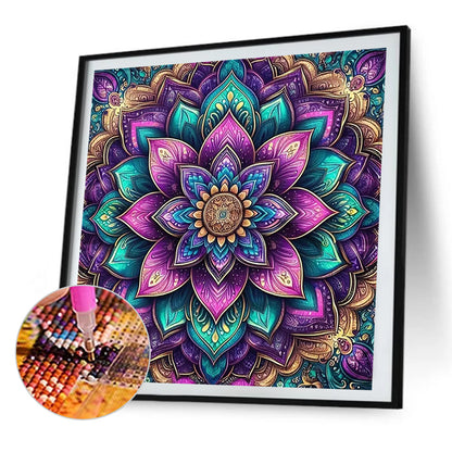 Mandala - Full AB Square Drill Diamond Painting 40*40CM