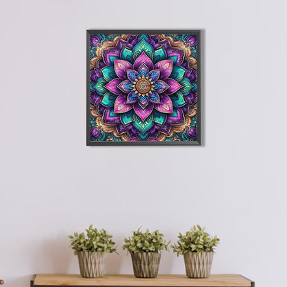 Mandala - Full AB Square Drill Diamond Painting 40*40CM