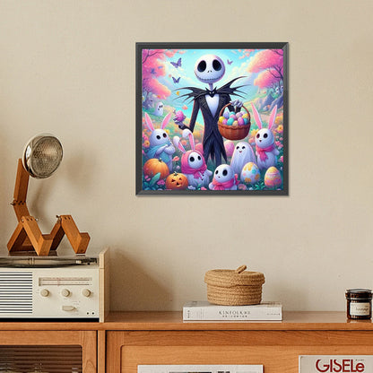 Jack Skeleton'S Easter - Full Square Drill Diamond Painting 40*40CM