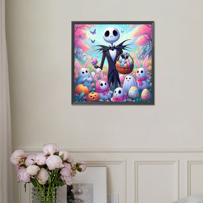 Jack Skeleton'S Easter - Full Square Drill Diamond Painting 40*40CM