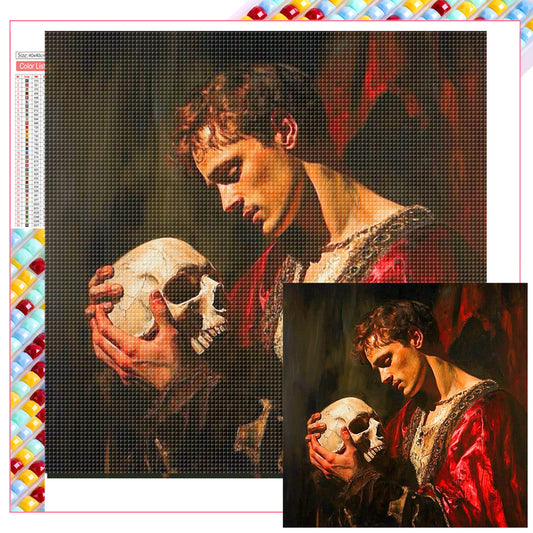 Hamlet - Full Square Drill Diamond Painting 40*40CM