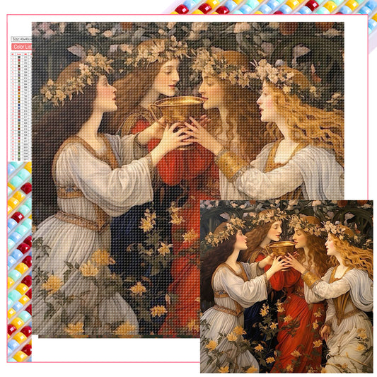 Holy Grail - Full Square Drill Diamond Painting 40*40CM