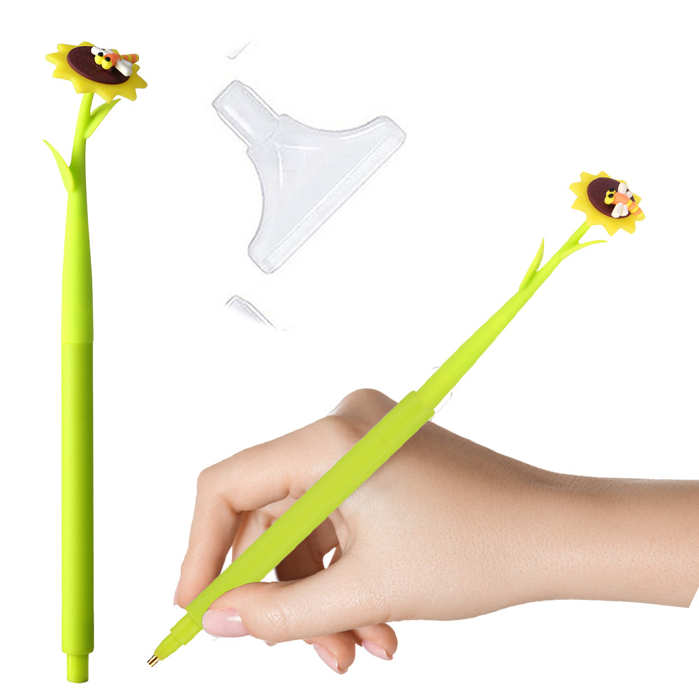 Cartoon Diamond Painting Pen Diamond Art Drill Pen with 6 Pen Tips DIY Supplies